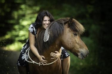 Tier Traum - Steffi Kilcher - mit Pferd